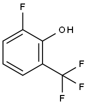 2-氟-6-三氟甲基苯酚 结构式
