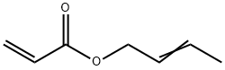アクリル酸2-ブテニル 化学構造式