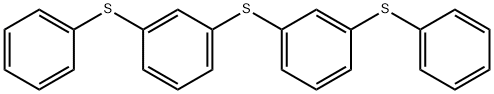 1,1'-チオビス[3-(フェニルチオ)ベンゼン] 化学構造式