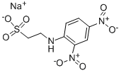 N-(2,4-二硝基苯基)牛磺酸 钠盐, 23928-04-3, 结构式