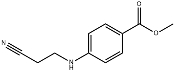 Benzoic acid, p-[(2-cyanoethyl)amino]-, methyl ester (8CI) Structure