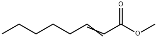 trans-2-Octenoic acid methyl ester, 2396-85-2, 结构式