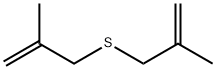 3,3'-チオビス(2-メチル-1-プロペン) 化学構造式