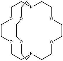 4,7,13,16,21,24-六氧-1,10-二氮双环[8.8.8]二十六烷,23978-09-8,结构式