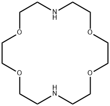 4,13-Diaza-18-crown 6-ether Struktur