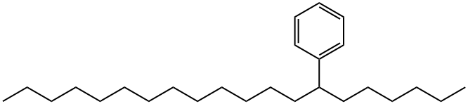 7-Phenylicosane Struktur