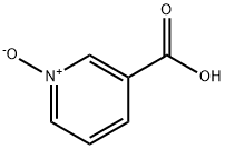 Nicotinic acid N-oxide Struktur