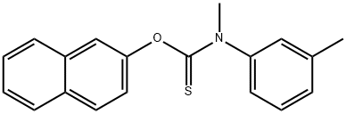 托萘酯, 2398-96-1, 结构式