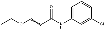 N-(3-CHLORO-PHENYL)-3-ETHOXY-ACRYLAMIDE Structure