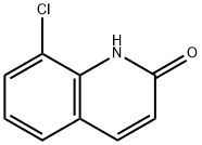 8-クロロ-2-ヒドロキシキノリン 化学構造式