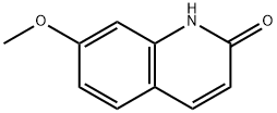 7-METHOXY-1H-QUINOLIN-2-ONE Struktur