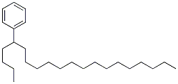 (1-Butylhexadecyl)benzene. 结构式