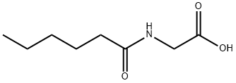 2-Hexanamidoacetic acid Struktur