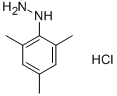 2,4,6-三甲基苯肼盐酸, 24006-09-5, 结构式