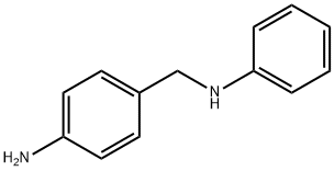 4-[(苯基氨基)甲基]苯胺,24007-66-7,结构式