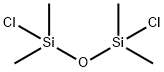 1,3-ジクロロ-1,1,3,3-テトラメチルジシロキサン 化学構造式