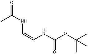Carbamic acid, [(1Z)-2-(acetylamino)ethenyl]-, 1,1-dimethylethyl ester (9CI) Structure