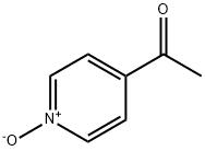 4-乙酰基吡啶N-氧化物 结构式
