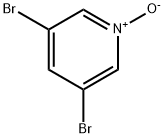 3,5-DIBROMOPYRIDINE 1-OXIDE Structure