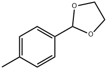 2-p-トリル-1,3-ジオキソラン 化学構造式
