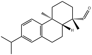 13-Isopropylpodocarpa-8,11,13-trien-19-al Struktur