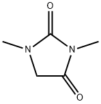 2,4-Imidazolidinedione, 1,3-dimethyl- Structure