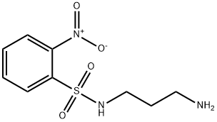 N-(3-氨丙基)-2-硝基苯磺酰胺, 240423-09-0, 结构式