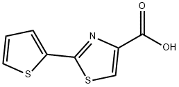 2-(2-THIENYL)-1,3-THIAZOLE-4-CARBOXYLIC ACID Struktur