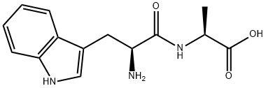 H-TRP-ALA-OH 化学構造式
