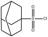 adamantane-1-sulfonyl chloride Struktur
