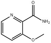 3-METHOXY-2-PYRIDINECARBOXAMIDE Structure