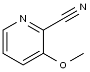 2-氰基-3-甲氧基吡啶 结构式