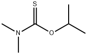 Carbamothioic acid, dimethyl-, O-(1-methylethyl) ester Struktur