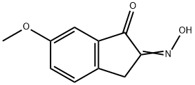 6-Methoxy-2-nitroso-2,3-dihydro-1H-inden-1-one Structure