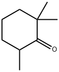 2,2,6-三甲基环己酮,2408-37-9,结构式