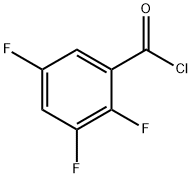 2,3,5-TRIFLUOROBENZOYL CHLORIDE Structure