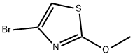 4-ブロモ-2-メトキシチアゾール 化学構造式