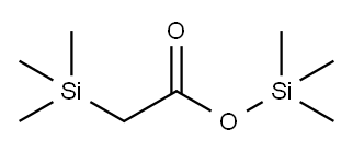 三甲基硅乙酸三甲基硅酯,24082-11-9,结构式