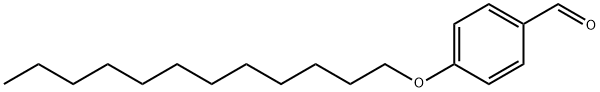 4-ドデシルオキシベンズアルデヒド 化学構造式