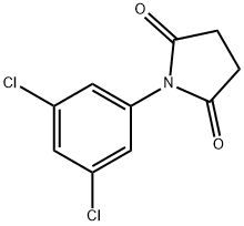 1-(3,5-ジクロロフェニル)-2,5-ピロリジンジオン 化学構造式