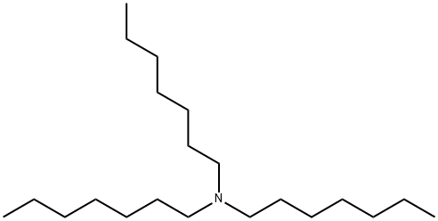 トリヘプチルアミン [IPC試薬] 化学構造式