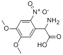 AMINO-(4,5-DIMETHOXY-2-NITRO-PHENYL)-ACETIC ACID Structure