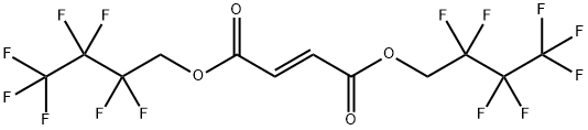 BIS(1H,1H-PERFLUOROBUTYL)FUMARATE Struktur