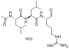 ロイペプチン塩酸塩 化学構造式