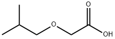 异丁氧基乙酸, 24133-46-8, 结构式