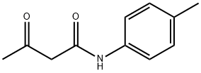 N-アセトアセチル-p-トルイジン 化学構造式