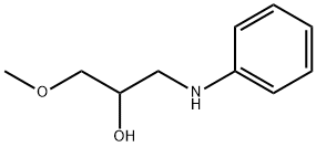 1-METHOXY-3-PHENYLAMINO-PROPAN-2-OL Structure