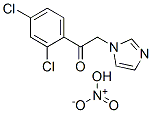 1-[2-(2,4-dichlorophenyl)-2-oxoethyl]-1H-imidazole mononitrate Structure