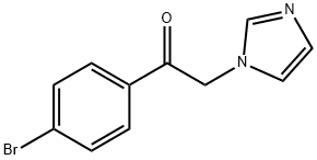 1-(4-BROMOPHENYL)-2-(1H-IMIDAZOL-1-YL)-1-ETHANONE Structure