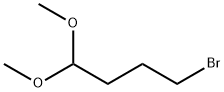 4-ブロモ-1,1-ジメトキシブタン 化学構造式